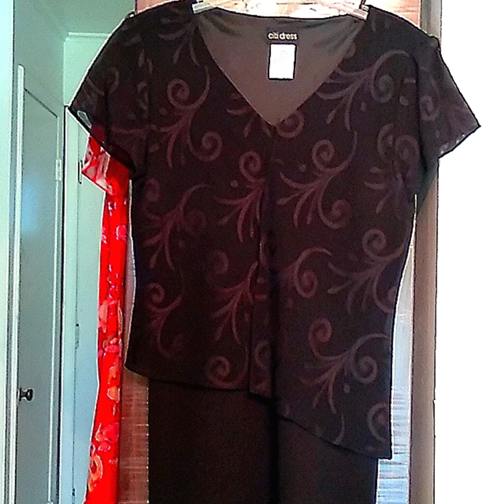 Dress 2 pc Black JC Penney 12